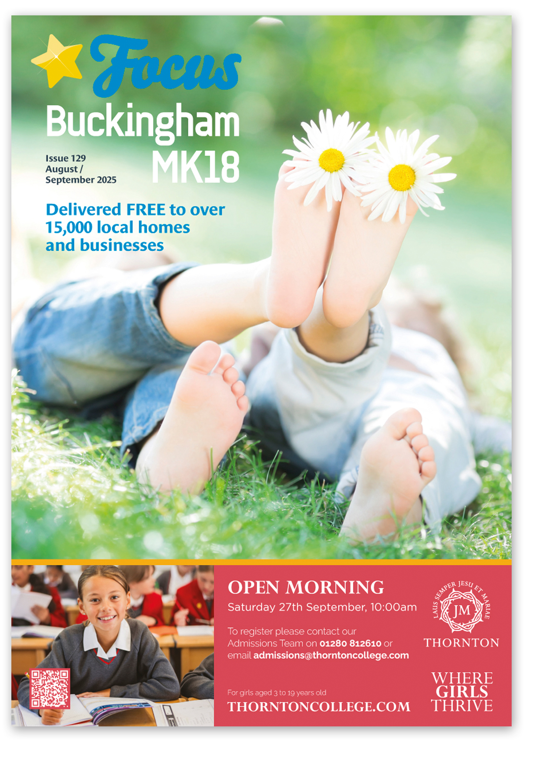 Focus Buckingham Aug-Sept 2025 cover with border